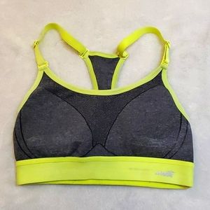 AVIA Neon Yellow Sports Bra Sz:S